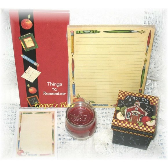 Susan Winget Teacher Gift Set By Lang Candle Notes - Picture 3 of 5